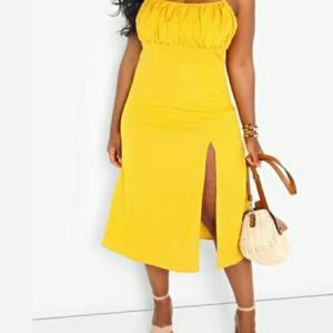 Plus size linen dress - 2X